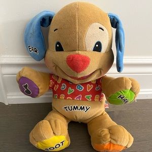 Fisher price vintage educational & singing puppy EUC